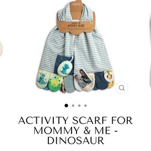Mommy & Me Dinosaur Activity Scarf